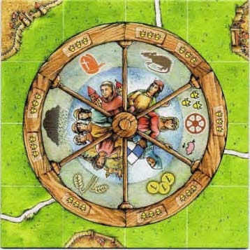 carcassonne wheel of fortune chinese edition