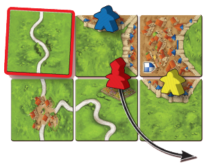 No Box Carcassonne NewEnglish Rules Base Game including Abbot 