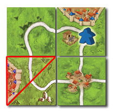 Carcassonne Mini Expansion-Halfling the NEW with English Rules 