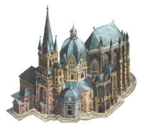 Cathédrale d'Aix-la-Chapelle (Rhénanie-du-Nord-Westphalie)